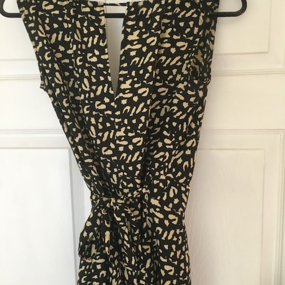Maxi wrap dress - Cheetah print - Picture 5 of 6